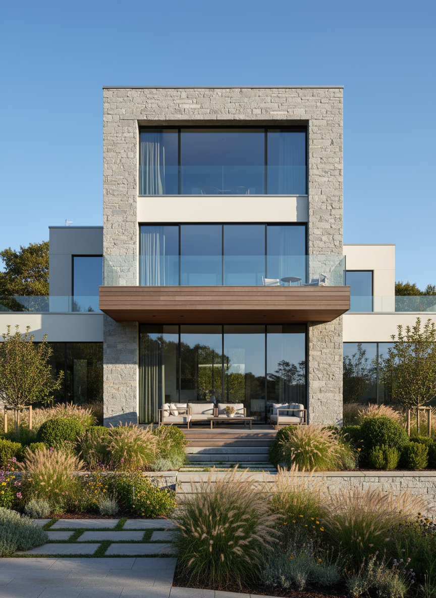 Premium class modern private house 200 square meters Belarus